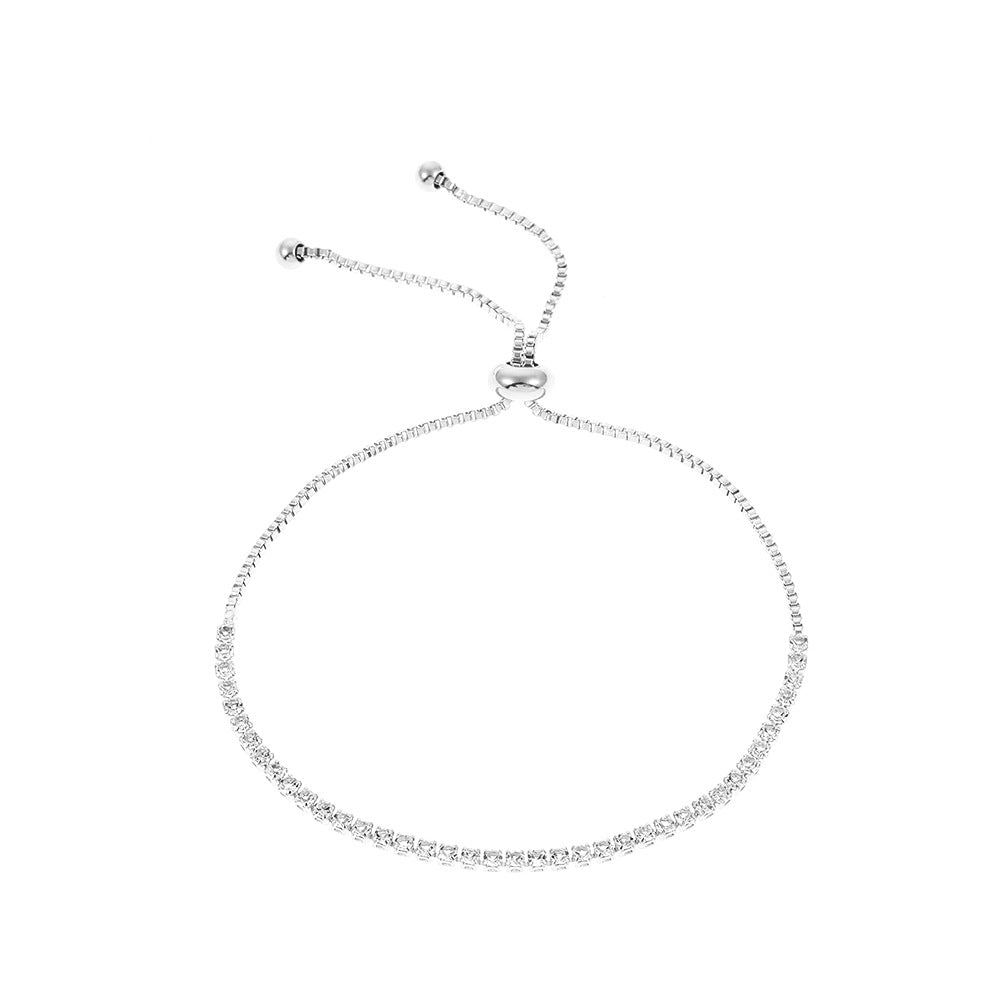 Pulsera De Aleación De Garras De Diamantes De Imitación al por mayor